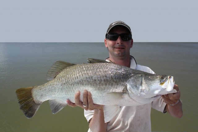one of 16 barra in a couple of days dropped 12